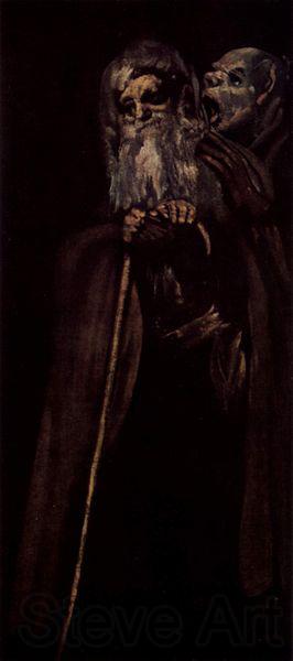 Francisco de Goya Serie de las pinturas negras Norge oil painting art